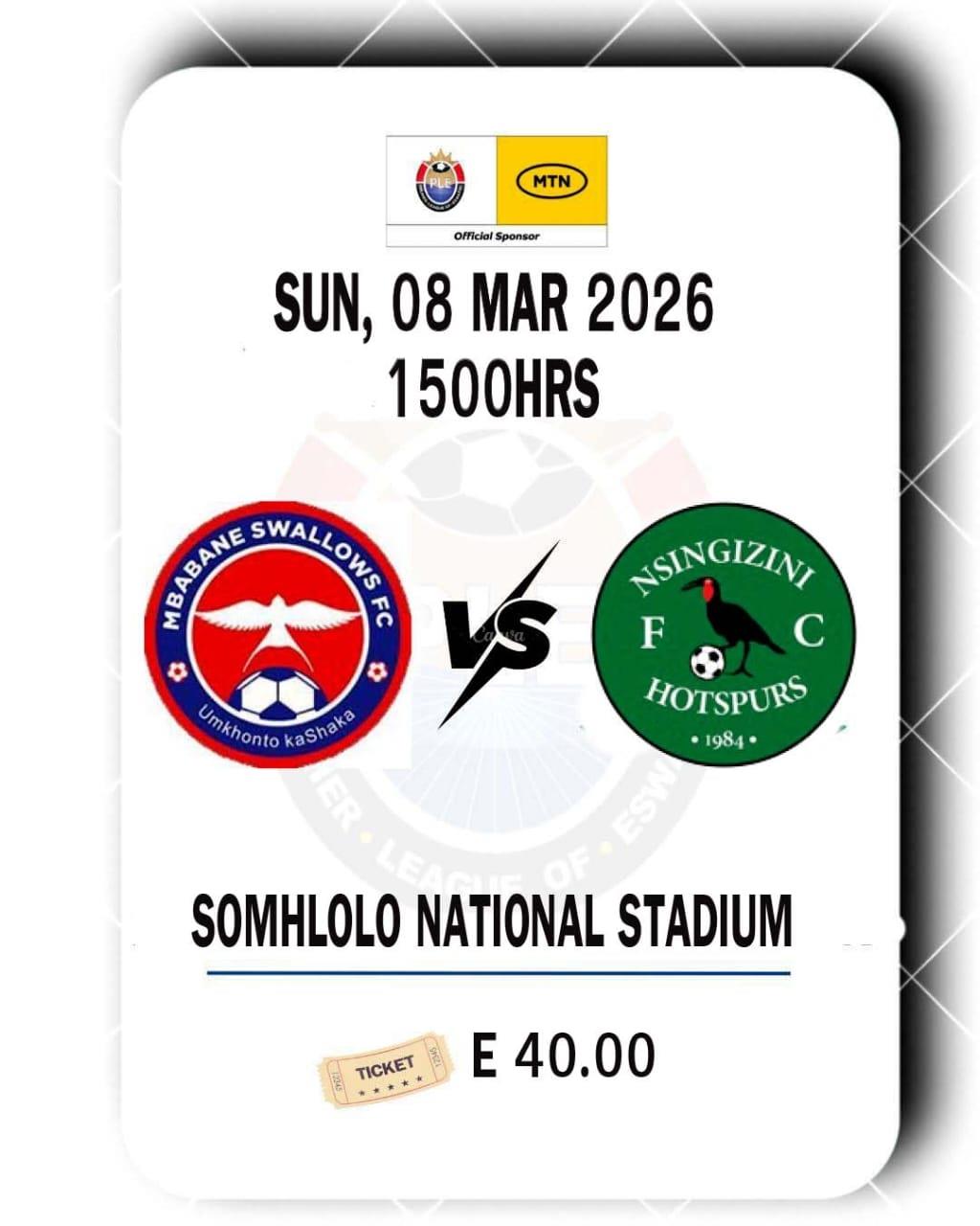 MTN PLE Somhlolo National Stadium 080326 Pic